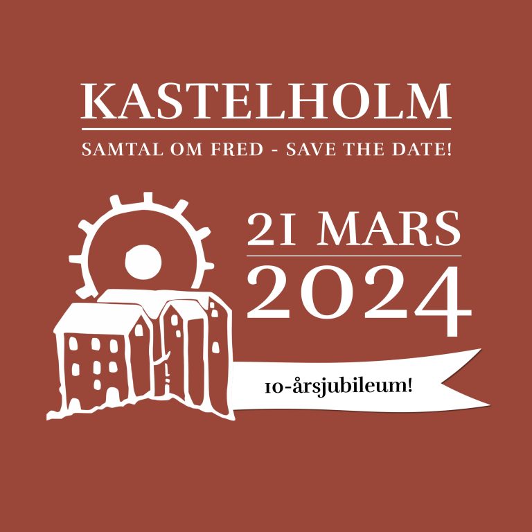 Kastelholmssamtalen 2024 - Save The Date 21 mars, evenemang av Ålands Fredsinstitut