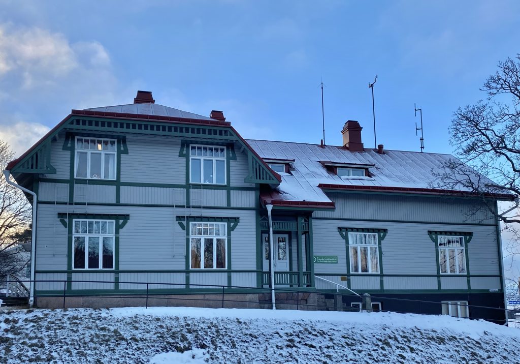 Huset nymålat