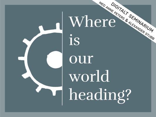 Omslag - Where is our world heading